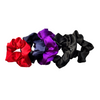 5 Pack Bundle Satin Scrunchie's Multi Color