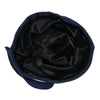 Navy--ADJUSTABLE DRAWSTRING Satin Lined Cap