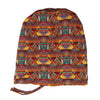 Geometric Diamonds--ADJUSTABLE DRAWSTRING Satin Lined Cap