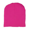 HOT Pink--ELASTIC BAND Satin Lined Cap