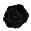 Cheetah--ELASTIC BAND Satin Lined Cap