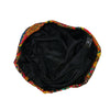 Geometric Floral --ELASTIC BAND Satin Lined Cap