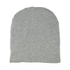 Light Gray--ELASTIC BAND Satin Lined Cap