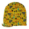 African Safari--ADJUSTABLE DRAWSTRING Satin Lined Cap