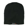 Black--ELASTIC BAND Satin Lined Cap