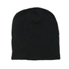 Black--ELASTIC BAND Satin Lined Cap