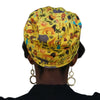 African Safari --ELASTIC BAND Satin Lined Cap