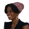 Geometric Diamonds --ELASTIC BAND Satin Lined Cap