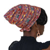 Geometric Diamonds--ADJUSTABLE DRAWSTRING Satin Lined Cap