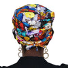 Butterflies--ADJUSTABLE DRAWSTRING Satin Lined Cap