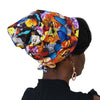 Butterflies--ADJUSTABLE DRAWSTRING Satin Lined Cap