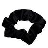 5 Pack Bundle Satin Scrunchie's--Black