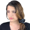 5 Pack Bundle Satin Scrunchie's--Black