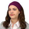 Satin Lined Headband-Purple