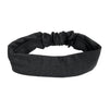 Satin Lined Headband-Heather Gray