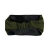 Satin Lined Headband-Olive Green