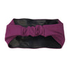 Satin Lined Headband-Purple