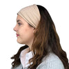 Satin Lined Headband-Beige